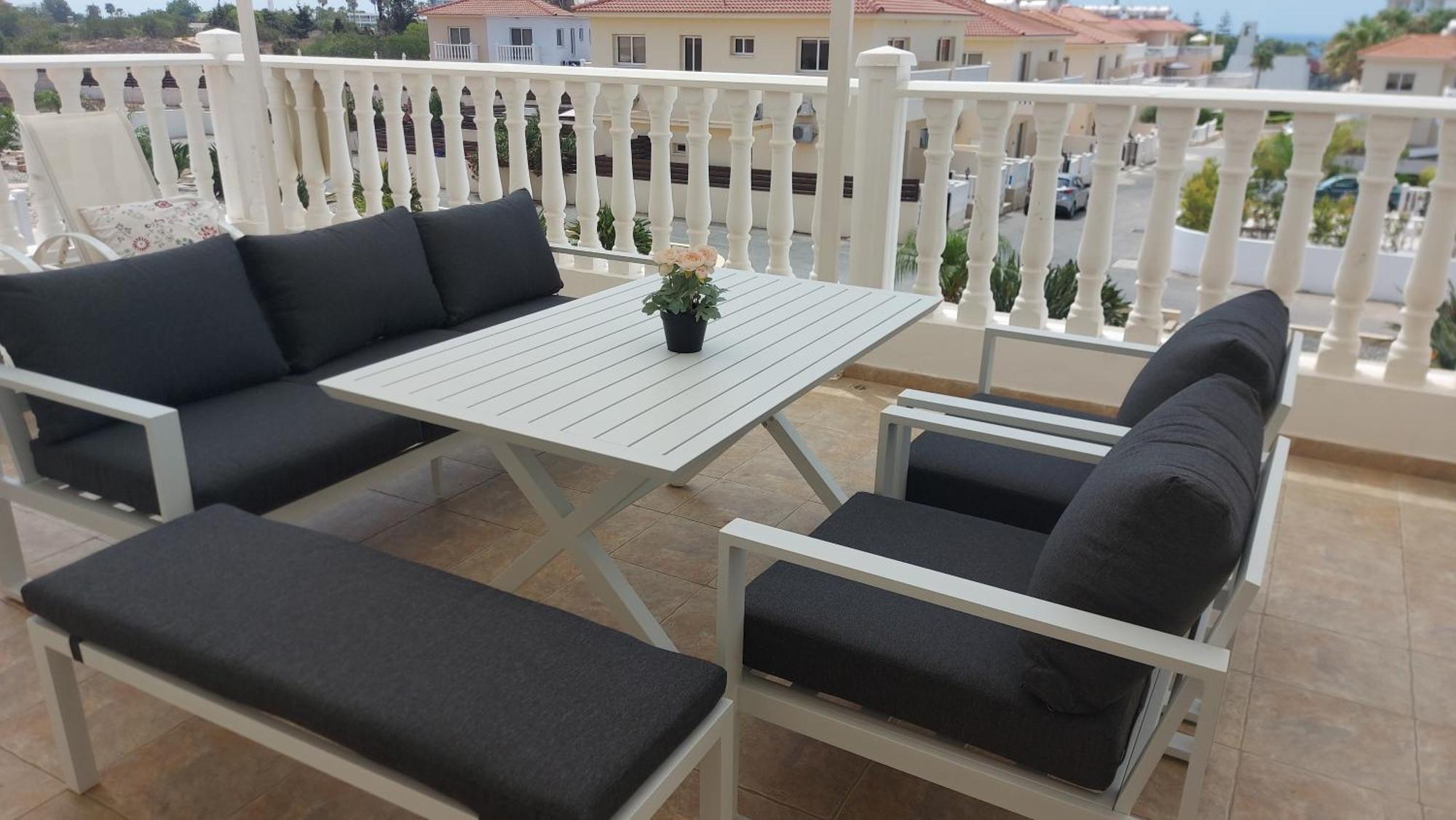 Nissi Golden Sands Sea View 2 Bedroom Apartment Ajía Nápa Eksteriør bilde