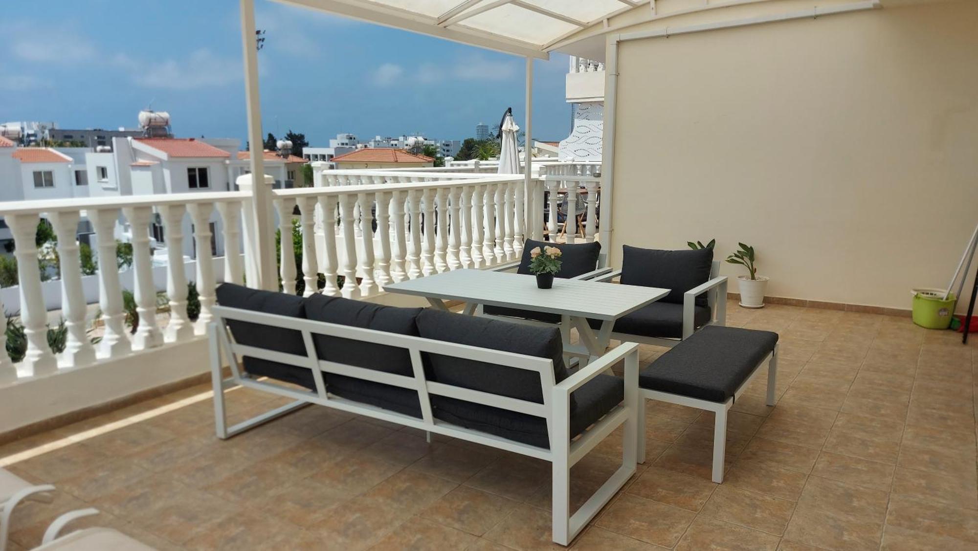 Nissi Golden Sands Sea View 2 Bedroom Apartment Ajía Nápa Eksteriør bilde